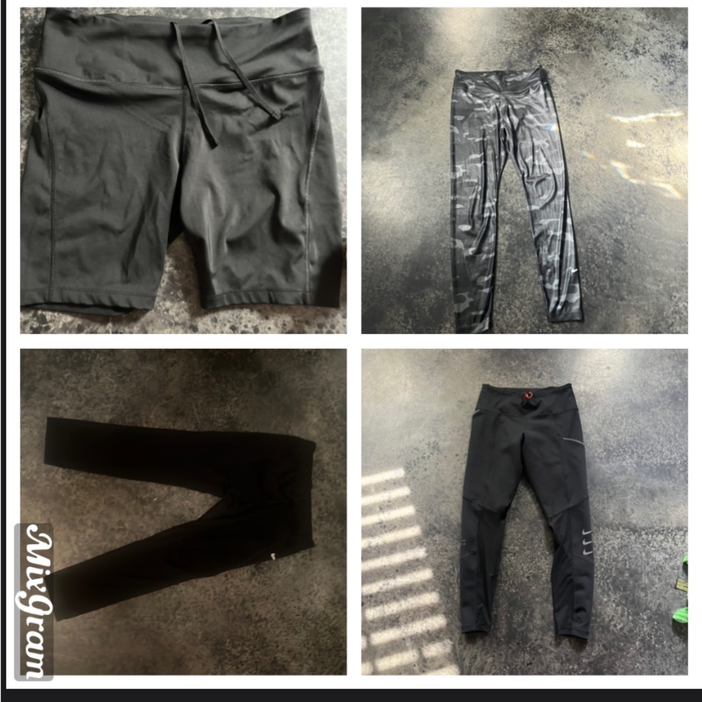 4 piece Large NIKE lot. 3 pants, 1 short